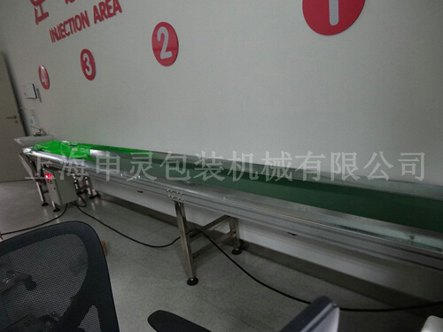 藥房輸送機的輸送節奏不能停